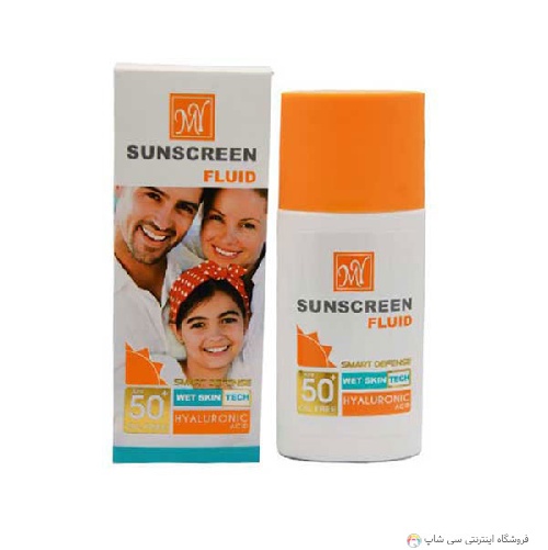 فلوئید ضدآفتاب بی‌رنگ مای SPF50 مدل Hyaluronic Acid